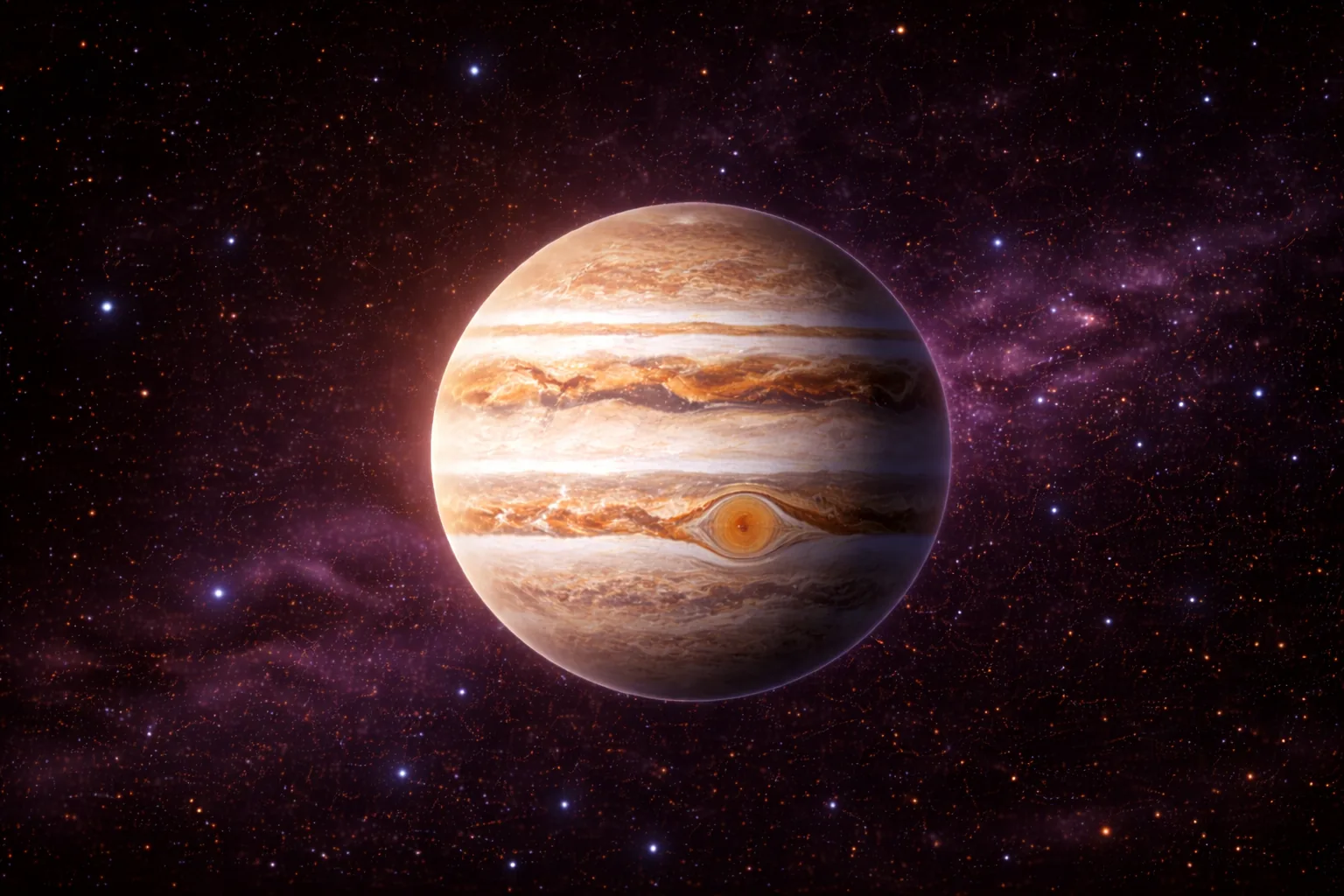 Hoofdbeeld van Jupiter