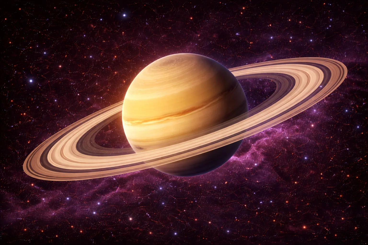 Hoofdbeeld van Saturnus