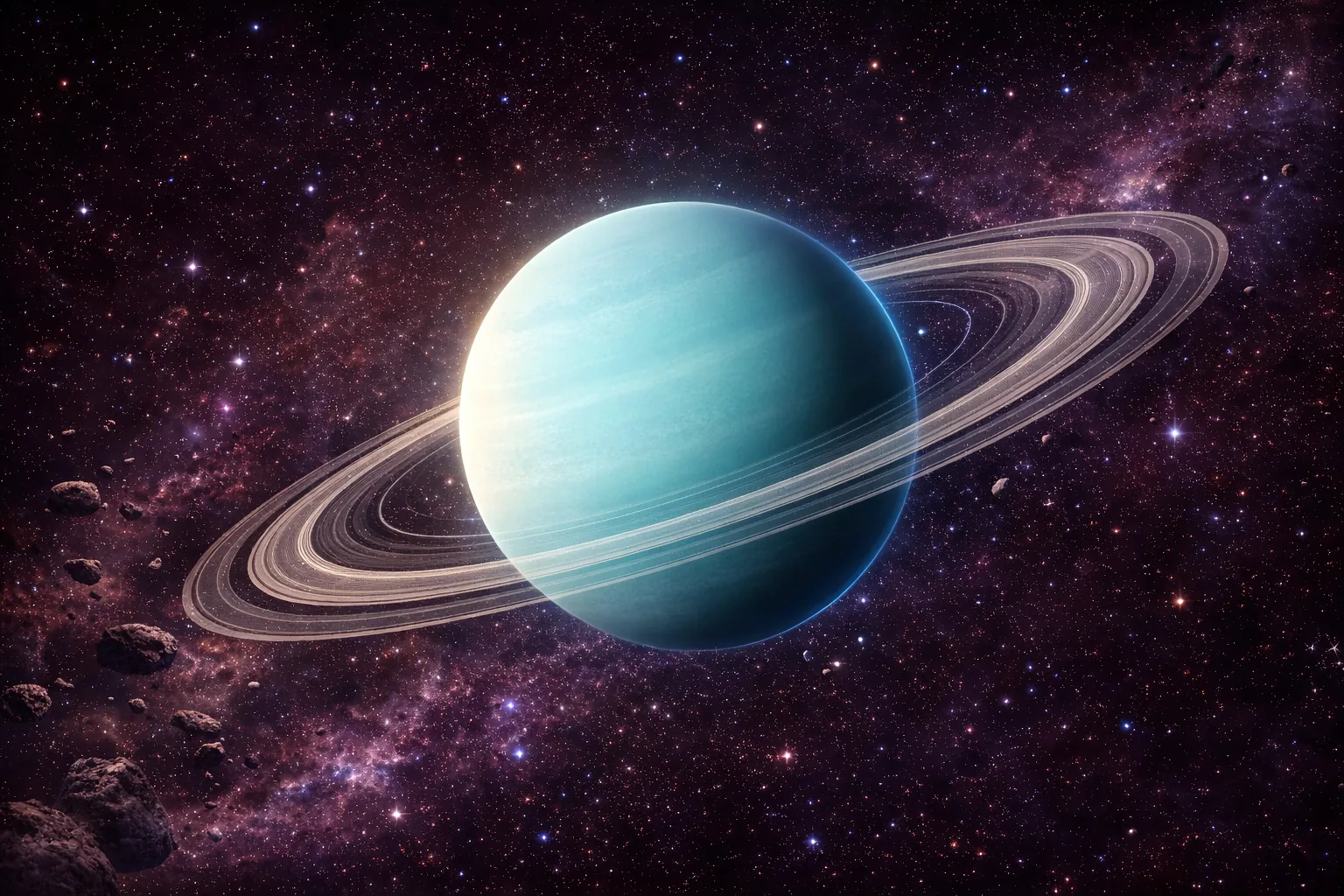 Uranus van buiten op de pagina Uranus